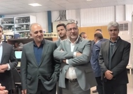  The visit of the senior managers of Saderat Bank of Iran to the factory Pasokh